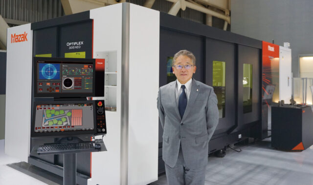 マザックの山崎高嗣社長